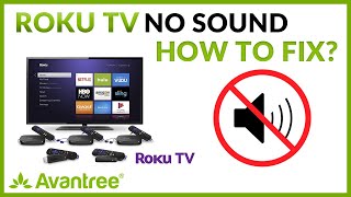 Roku TV No Sound  How to Fix [upl. by Nitnerb]