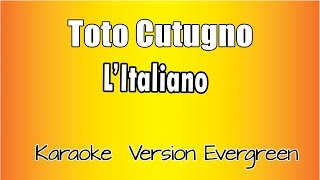 Toto Cutugno  L italiano versione Karaoke Academy Italia [upl. by Agathe]