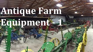 Antique Farm Equipment Renner Farm Part 1 [upl. by Brader]