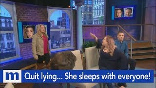 quotQuit lyingShe sleeps around with everyonequot  The Maury Show [upl. by Enniotna695]