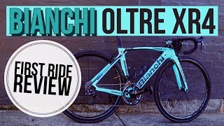 Bianchi Oltre XR4 First Look amp Review [upl. by Etat]