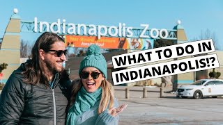 Indiana 1 Day in Indy  Travel Vlog  What to Do See amp Eat in Indianapolis [upl. by Eirojram]