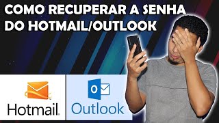 Como recuperar a senha do Hotmail ou Outlook [upl. by Donn]