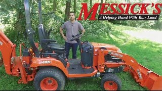 Kubota BX25 Operation Overview  Messicks [upl. by Elke]