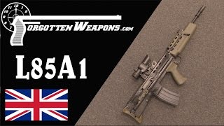 Enfield L85A1 Perhaps the Worst Modern Military Rifle [upl. by Noisla]