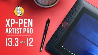 XPPen Artist 133 Pro and 12 Pro Review [upl. by Cadmar416]