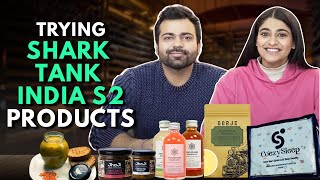 Trying SHARK TANK INDIA Season 2 Products  The Urban Guide [upl. by Shing]