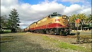 Rails Through Wine Country Napa Valley Wine Train [upl. by Alemap718]