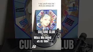 Culture Club  Miss Me Blind 1984 [upl. by Ttehc]