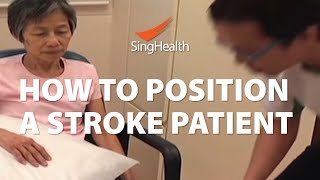 How To Position A Stroke Patient [upl. by Alla472]