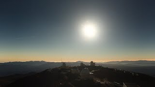 2019 total solar eclipse realtime video La Silla Observatory [upl. by Aliakam]