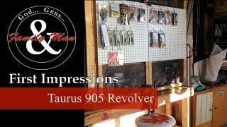 First Impressions Taurus 905 9mm REVOLVER [upl. by Macpherson]