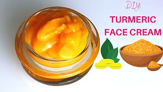 TURMERIC FACE CREAM skin brightening amp antiaging cream  REMOVE DARK SPOTS SCARS amp PIGMENTATION [upl. by Meill]