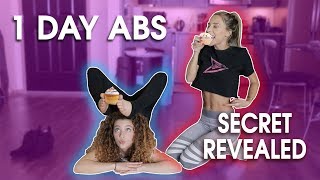 HOW TO GET ABS IN 1 DAY feat Ayla Woodruff [upl. by Walt526]