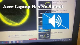 How To Fix Acer Laptop Has No Sound in Windows 10 [upl. by Edurtreg409]