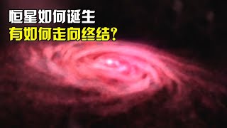 6分钟带你看完，恒星如何从星云中诞生，又如何走向终结的！【太空科学站】 [upl. by Mathia]