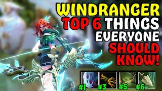 6 Things To Know About WINDRANGER  734 [upl. by Tallu645]