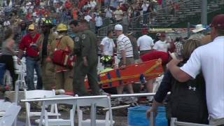 Original Raw Footage Reno Air Race Plane Crash 2011 Ground Rescue [upl. by Serilda]