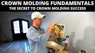 Crown Molding Fundamentals The Simple Key to Crown Molding Success [upl. by Allrud]