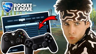 The BEST Rocket League CONTROLLER SETTINGS Pro Settings Guide [upl. by Rehpretsirhc]