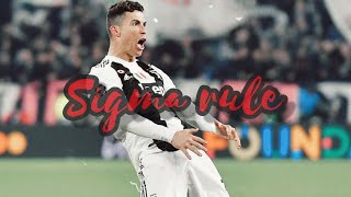 Sigma Rule  Ronaldo [upl. by Cirtap523]