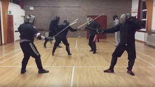 Broadsword vs Smallsword Gareth vs Nick [upl. by Resor]