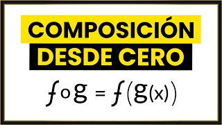 COMPOSICIÓN de FUNCIONES Explicación FÁCIL [upl. by Lennard169]