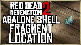 ABALONE SHELL FRAGMENT  Red Dead Redemption 2  Unique Collectible 630 RARE HIDDEN ITEM [upl. by Moreland]