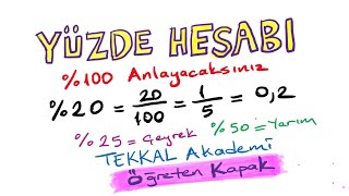 Yüzde Hesabı \u00100 anlayacaksınız [upl. by Seafowl]