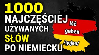 1000 Najczęściej używanych słów w języku niemieckim [upl. by Aihsinat]