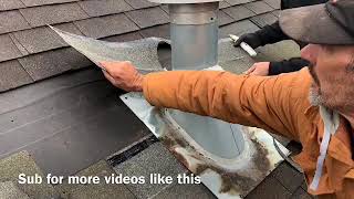 Fix Your Leaky Roof Vent Fast Ultimate Guide for Shingle Roofs 🏠🔧 [upl. by Brownley909]