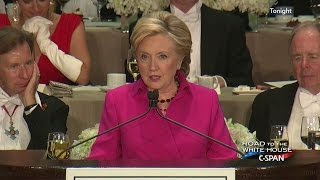 Hillary Clinton FULL REMARKS at Al Smith Dinner CSPAN [upl. by Zielsdorf]