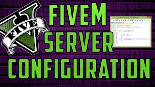 How To CONFIGURE a FIVEM Server FXSERVER [upl. by Hgielra]