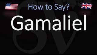 How to Pronounce Gamaliel CORRECTLY [upl. by Dahcir465]