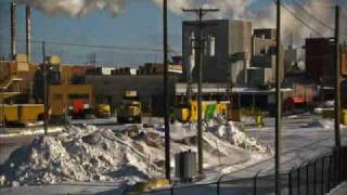 A Day on Roberval amp Saguenay Railway  January 3 2009 [upl. by Romney146]