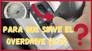 Over Drive OD Para que sirve [upl. by Aisilef]