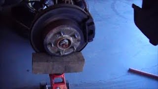 Replacing Nissan XTrail Brake Pads [upl. by Ydieh128]