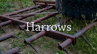 Harrows  Organic Weed Control [upl. by Muirhead29]