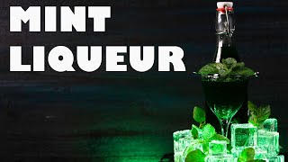 How to Make MINT LIQUEUR  4K UHD [upl. by Hafler]