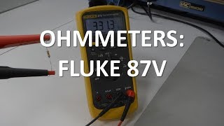 Ohmmeters Fluke 87 Full Lecture [upl. by Ednyl]