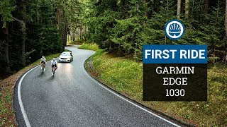 Garmin Edge 1030 First Ride Review  Full Featured Flagship HeadUnit [upl. by Gilleod391]