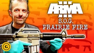 Firearms Expert Reacts To ARMA 3 SOG Prairie Fire’s Guns [upl. by Anigroeg]