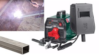 Parkside ARC Welder PESG 120 B3 FULL REVIEW [upl. by Nimsay]