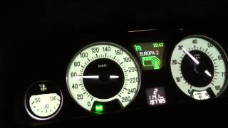 Lancia Thesis 32 V6 acceleration 60200kmh [upl. by Gaw859]