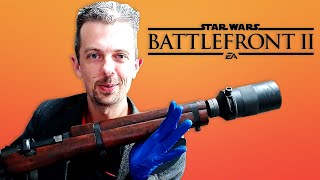 Firearms Expert Reacts To Star Wars Battlefront 2s Guns [upl. by Roskes]