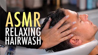 ASMR Relaxing Hair Wash and Scalp Massage Experience [upl. by Neumann744]