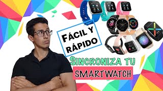 🧐Aprende a SINCRONIZAR Cualquier SMARTWATCH al Celular🚀7 TRUCOS para NO MORIR en el INTENTO [upl. by Yvonne]