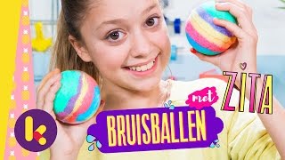 Regenboogbruisballen maken met Zita [upl. by Rebekah]