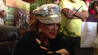 Legendary singer Connie Francis speaks out for homeless veterans [upl. by Allehcram]