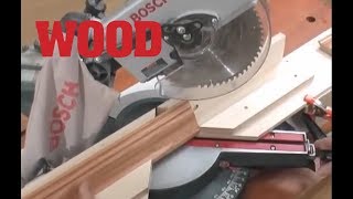 The Simple Accurate Way to Cut Crown Molding  WOOD magazine [upl. by Hayyim]